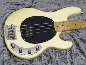 MUSIC MAN USA StingRay 4 TB 2004 White Electric Bass Free Shipping