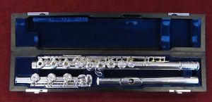 Brand New MURAMATSU DS FLUTE - HEAVY STERLING SILVER - E mech - Ships FREE