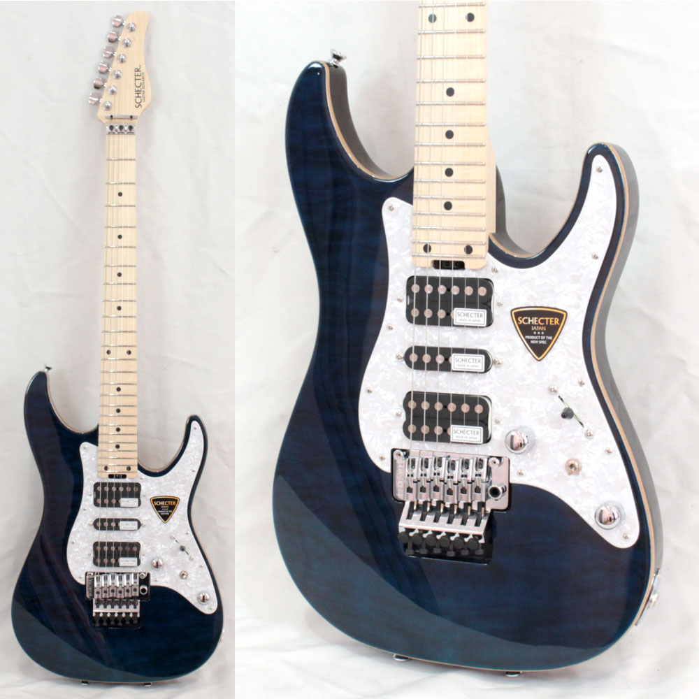 SCHECTER SD-2-24-AL BLU/M Electric Guitar w/Gig bag