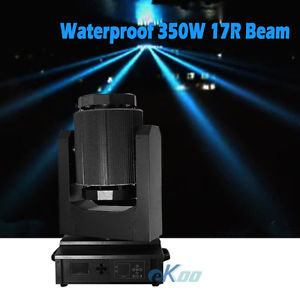 Waterproof Outdoor Lighting 350W 17R Sharpy Beam Moving Head Light Building