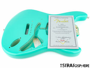 Fender USA Custom Shop Postmodern NOS Stratocaster BODY Strat Ash Seafoam Green