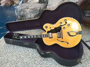 1975 GUILD MANHATTAN X-175 BLONDE EXC COND w OHSC VINTAGE VIBE GREAT PLAYER!!!