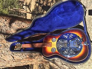 1978 OMI Model 27 Square Neck Dobro Tobacco Burst