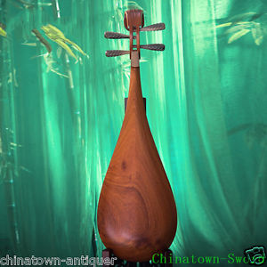 Liuqin - Chinese Soprano Pipa Lute Guitar Shengyue Musical Instrument #4150