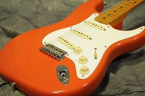 FENDER USA American Vintage 57 Stratocaster Fiesta Red Used Electric Guitar F/S