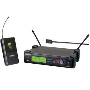 Shure SLX14/93 SLX Wireless Bodypack Microphone System.
