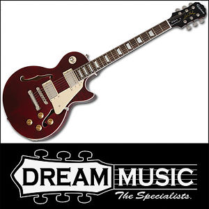 Epiphone Les Paul ES Pro Hollowbody Electric Guitar Wine Red Finish RRP$1099