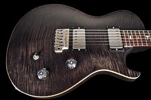 2007 PAUL REED SMITH PRS SINGLECUT 10 TOP & BIRDS w 2 SETS OF PICKUPS ~ GREY/BLK