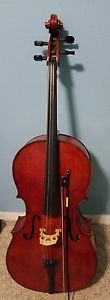 professional cello, bow and bag