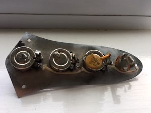 Fender Jazz Bass 1964 complete control plate with harness and pots