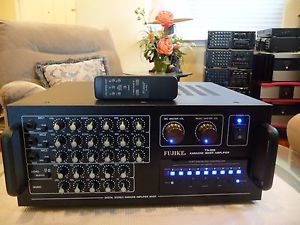 Fujike TN-909 900 watt Profesional Karaoke Mixing Amplifier With Remote Control