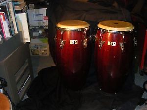 1 conga, 1 tumbao both with mounted hardware for LP stand