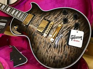 Gibson Les Paul Custom Shop Limited Run AAA Quilt Top 2016 Cobra Burst