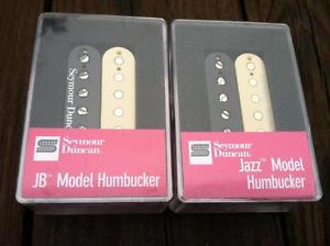 NEW Seymour Duncan JB Jazz Hot Rodded Set REVERSE ZEBRA 11102-13-RZ_11102-01-RZ