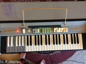 1968 Farfisa Mini Compact Deluxe Mk III Vintage Portable Combo Organ + Extras