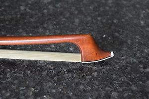 Vintage Rubino German Upright Bass Bow by Master Bowmaker GEORGE RUBINO 30" NICE