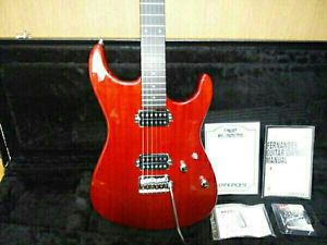P-PROJECT NPG-2 PROTO-TYPE ATR Antique Red Rare E-Guitar Free Shipping