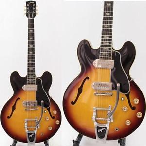 Gibson 1963 ES-330TD W/Bigsby VSB Vintage Sunburst E-Guitar Free Shipping