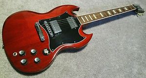 See Video! 2005 USA Gibson SG Standard Electric Guitar Heritage Cherry OHSC Case