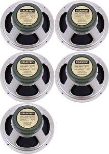 Celestion G12M Greenback 12" 25-Watt Replacement Guitar... (5-pack) Value Bundle