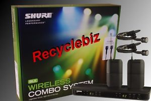 Shure Blx188 CVL Dual Channel La