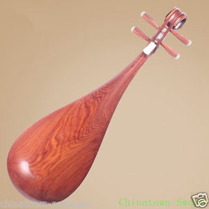 Liuqin - Chinese Soprano Pipa Lute Guitar Xinghai Musical Instrument #4145