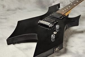 B.C.Rich WARLOCK Black Electric Guitar Free shipping