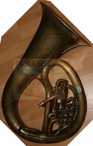 5/4 B HELIKON TUBA Karl Müller Schönbach Böhmen GERMAN BOHEMIAN BBb HELICON