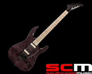 RRP $2100! Jackson DK2MQ DINKY Trans Black Electric Guitar