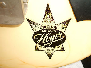 OLD VINTAGE ARNOLD HOYER GUITAR ELEKTRO GITARRE SIXTIES SEVENTIES RARE COLLECTOR