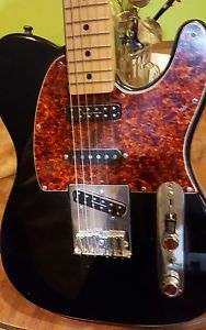 Fender Custom Deluxe Telecaster Beautiful W  Seymour Duncan picks 5 switch Black