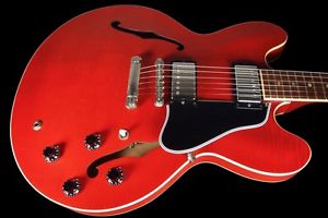 2007 GIBSON ES-335 MEMPHIS SEMI-HOLLOW ES335 FIGURED FLAMED TOP & BACK ~ CHERRY