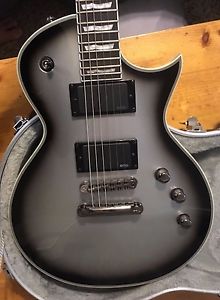 ESP LTD Deluxe EC-1000 Electric Guitar Silverburst WITH HARD CASE!!!