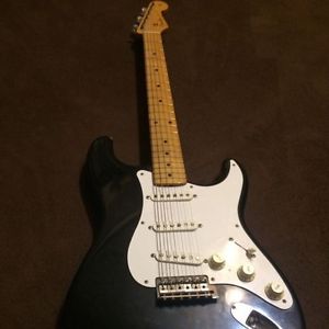 Used! Fender Japan Stratocaster Black Made in Japan 2002-2004