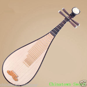 Liuqin - Chinese Soprano Pipa Lute Guitar Xinghai Musical Instrument #4147