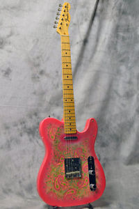Vintage Fender Japan Pink Paisley TL69-85 A-Serial Made in Japan 80s MIJ Guitar