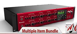 Focusrite Clarett 8Pre X with Beyerdynamic DT880 Pro Headphones + 8 Cables !!