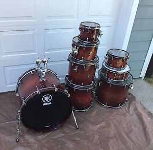 Yamaha Live Custom  8 PIECE SHELL PACk (Drums Only) Hardly Played!