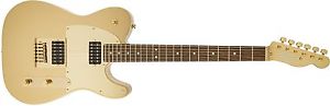 Squier by Fender SQ J5 Telecaster Frost Gold Electric guitar E-guitar