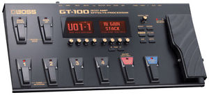 Boss GT-100 Amplificatore Chitarra Effetti Processore (NUOVA)