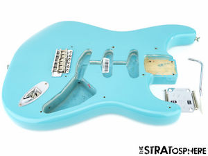 USA Fender ERIC JOHNSON Strat BODY + HARDWARE American Tropical Turquoise