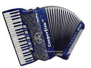 Akkordeon Cooperfisa Vercelli Super Ballo, Cassotto, a mano, Made in Italy