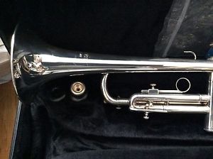AWESOME ! LARGE BORE ! MINT MARTIN COMMITTEE T3465 SILVER Bb TRUMPET 1 DAY ONLY!