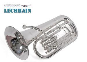 Bb Euphonium, silver, with case and mouthpiece - Karl Glaser
