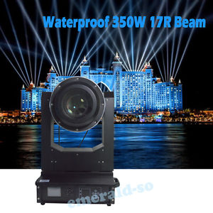Waterproof Outdoor Lighting 350W 17R Sharpy Beam Moving Head Light Building