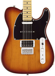 Fender Modern Player Telecaster Plus Electric Guitar, Honey Burst, Maple (NEW)
