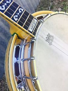 RARE VINTAGE 1976 IBANEZ ARTIST PLECTRUM BANJO...NEARLY UNPLAYED!