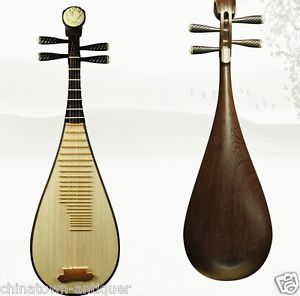 Liuqin - Chinese Soprano Pipa Lute Guitar Handmade Musical Instrument #4171