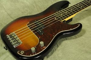 Fender American Standard Precision Bass V 3 Color Sunburst 13 year made