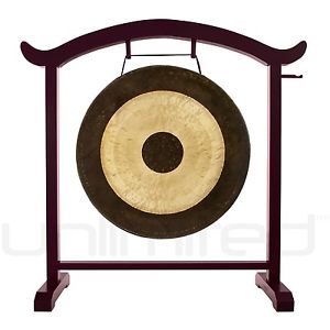 28" Chau Gong on the Deeper Meaning Gong Stand with Mallet
